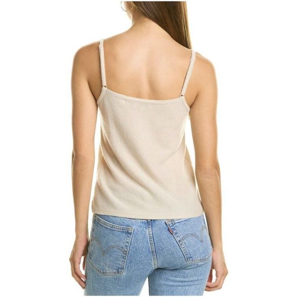 Vince Crocheted Cashmere Tank Top/Cami - Picture 2 of 6